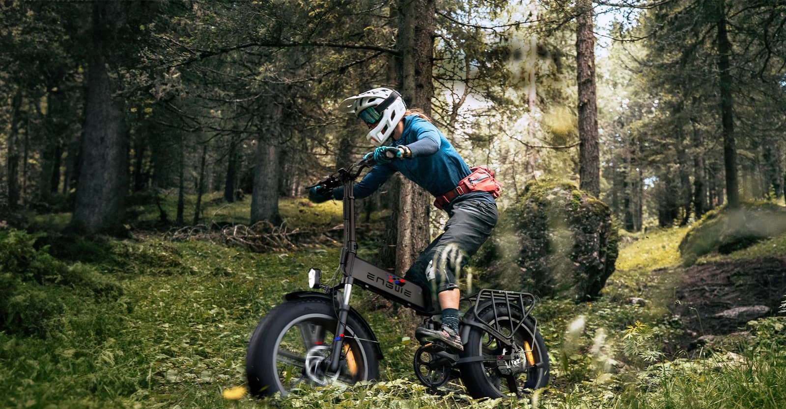 Engwe E-bike em ação